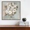 So It Goes II (Flower Bouquet) by Valerie Mravyan 16-in. W x 16-in. H. Canvas Wall Art Print Framed in Grey